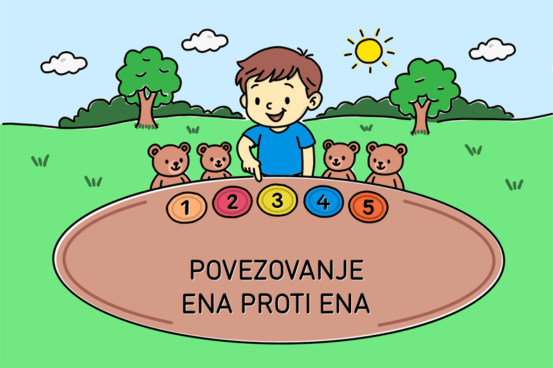 Povezovanje ena proti ena - Znam in zmorem