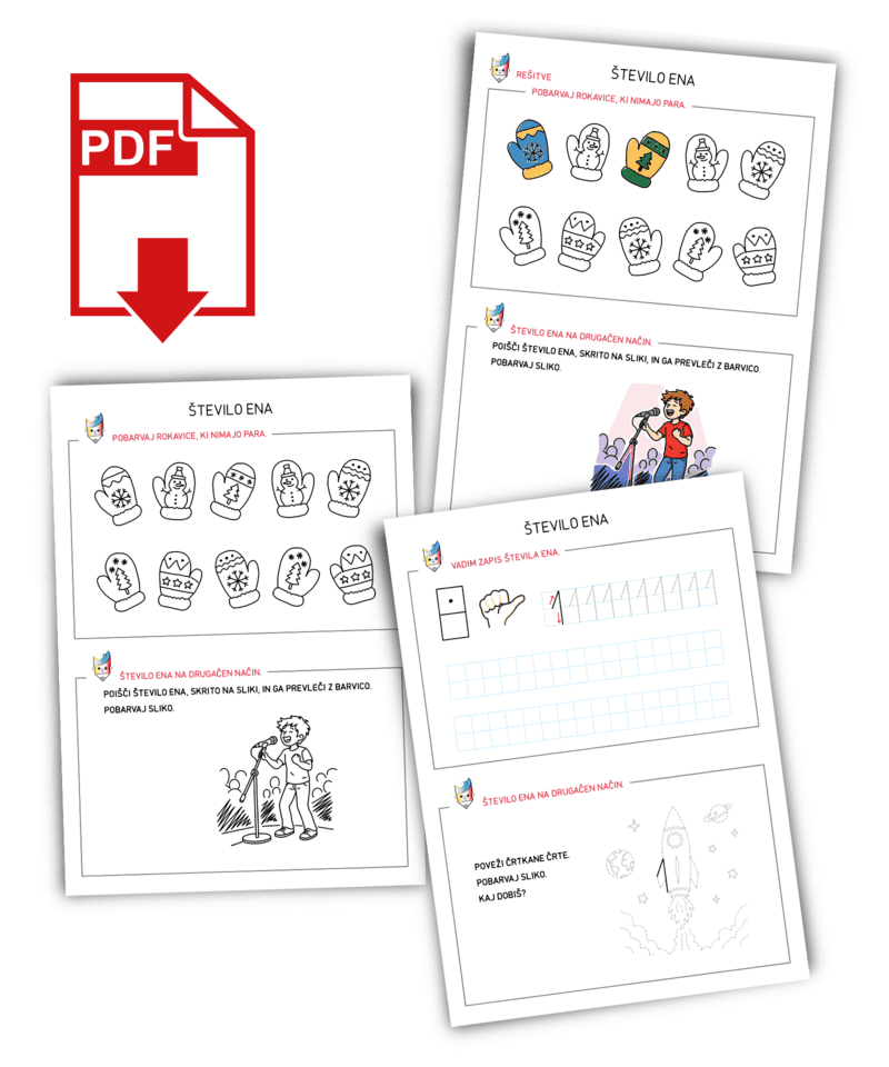 Učni listi - Znam in zmorem