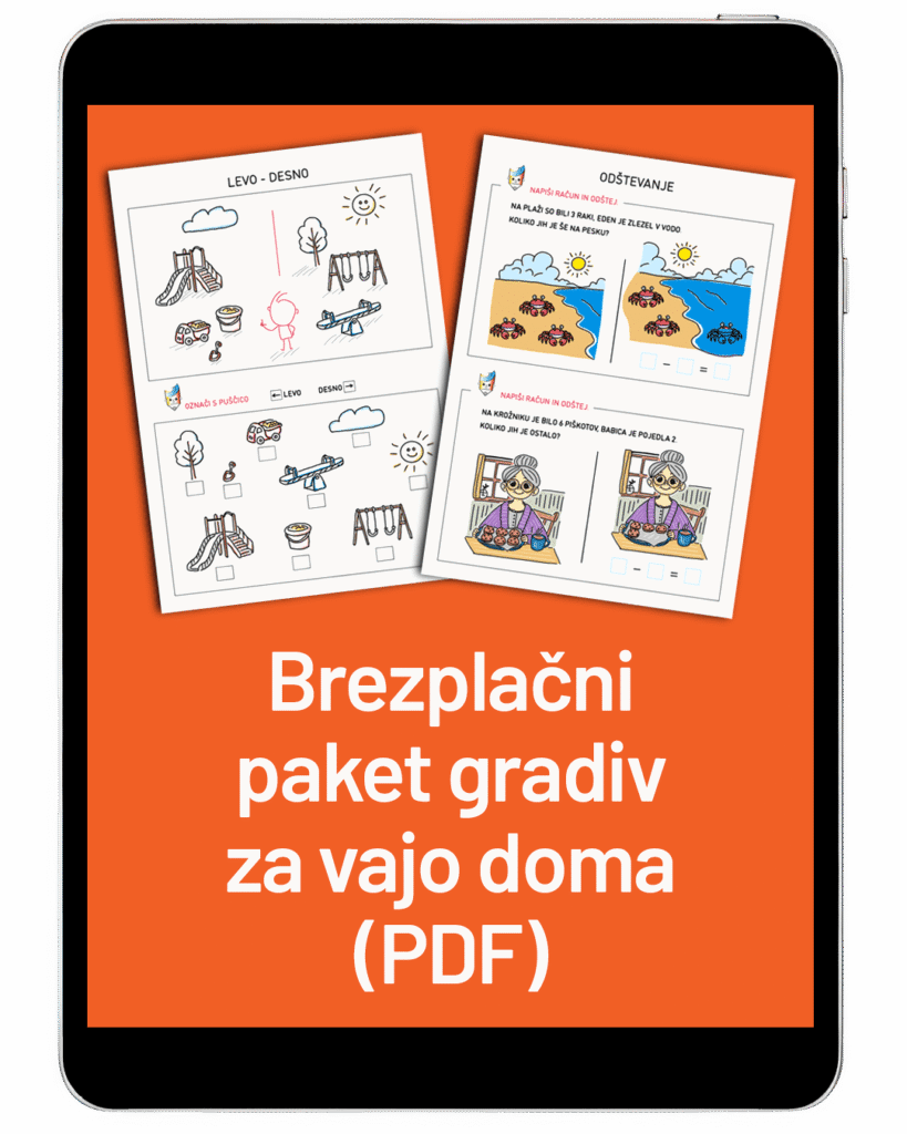 Brezplačna gradiva - Znam in zmorem